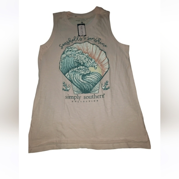 NWT Simply Southern Tank-S - Picture 1 of 3